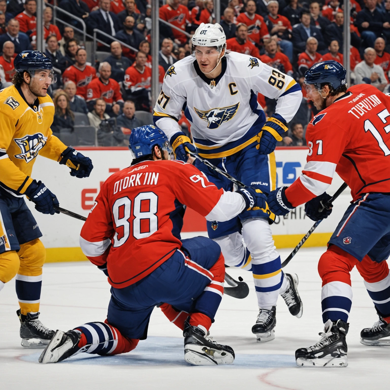 Овечкин наступит на пятки Гретцки: прогноз на матч «Вашингтон» — «Детройт»