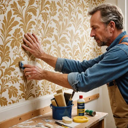 Мастерство обновления интерьера: как покрасить стены после обоев